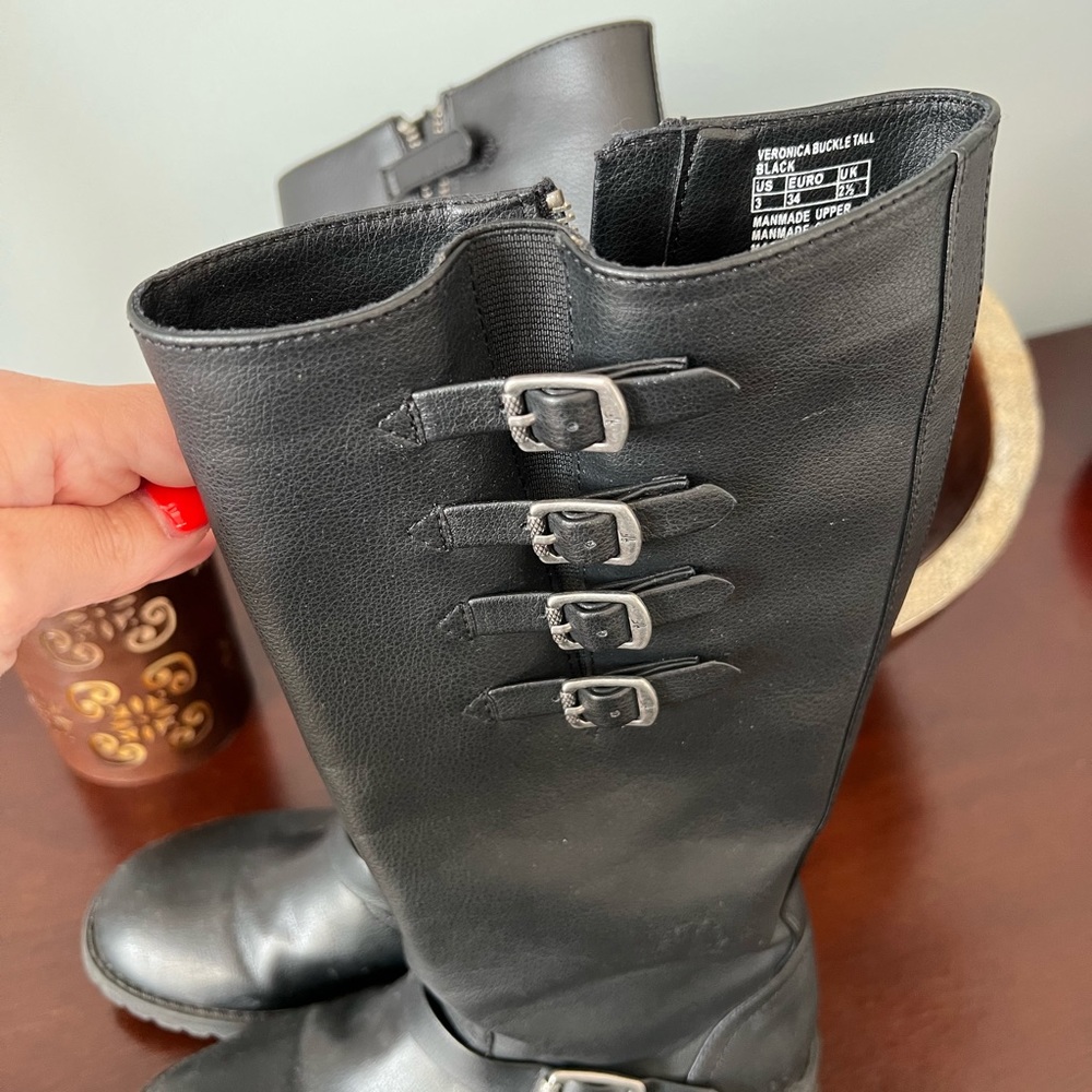 Frye Veronica buckle boots